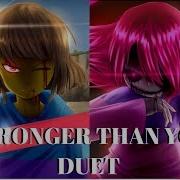 Glitchtale Frisk And Betty Stronger Than You