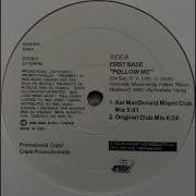 Eurodance First Base Follow Me Original Club Mix 90 S Original Instrumental