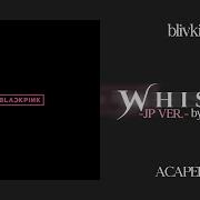 Acapella Blackpink Whistle Japanese Version