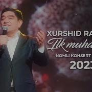 Xurshid Rasulov 2023 Konsert