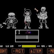 Undertale Bad Time Trio Phase 2 Hard Mode