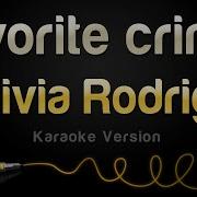 Favorite Crime Karaoke