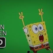 Free Green Screen Sponge Bob Run