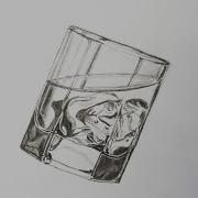 Как Нарисовать Бакал Стакан Простым Карандашом How To Draw A Glass With Ice