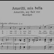 Caccini Amarilli Instrumental