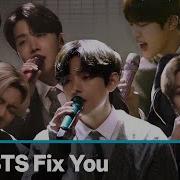 Fix You Bts Cover